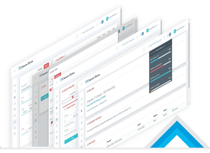 Cream Soda project management dashboards